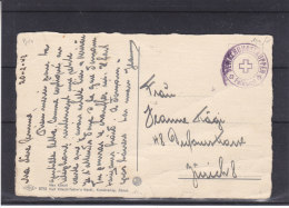 Feldpost - Suisse - Carte Postale De 1942 - Carte Expédié Par Un Militaire - Troupes De Surveillance - Dokumente