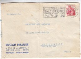 Soldat Romain - Suisse - Lettre De 1942 - Oblitération Spéciale - Cartas & Documentos