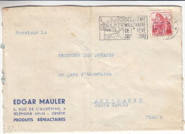 Soldat Romain - Suisse - Lettre De 1942 - Oblitération Spéciale - Lettres & Documents