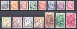 New Zealand 1953 Queen & Q. On Horseback To 5/- Used - Oblitérés