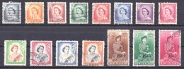 New Zealand 1953 Queen & Q. On Horseback To 5/- Used - Gebruikt