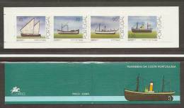 Portugal Carnet Bateaux De Pêche De La Côte Portugaise 1993 ** Portugal Booklet Fishing Ships Portuguese Coast ** - Carnets