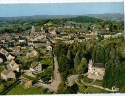 CPM  23    BENEVENT     VUE AERIENNE - Benevent L'Abbaye