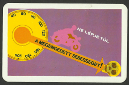 HUNGARY, DON´T CROSS THE SPEED LIMIT, 1978. - Small : 1971-80