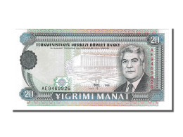 Billet, Turkmenistan, 20 Manat, 1995, NEUF - Turkménistan