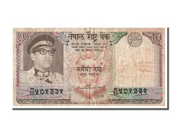 Billet, Népal, 10 Rupees, TTB - Nepal