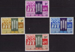 CONGO 1963 Against Starve MNH - Against Starve