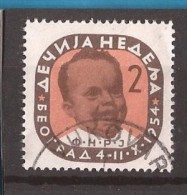 1954 JUGOSLAVIJA WOCHE DES KINDES  Children USED - Used Stamps
