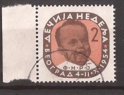 1954 JUGOSLAVIJA WOCHE DES KINDES  Children USED - Used Stamps