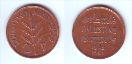 Palestine 2 Mils 1942 - Israel