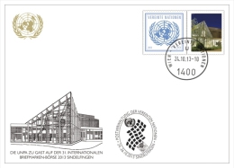 ONU Vienne 2013  - White Card Sindelfingen 24.10.2013 - Cartes-maximum