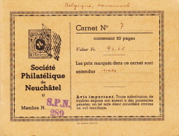 Ancien Carnet De Circulation / 20 Pages / Neufs Avec Charnière. Cote Inconnue - Autres & Non Classés