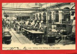 APT INTERIEUR FABRIQUE DE FRUITS CONFITS REEDITION CARTE ANCIENNE EN TRES BON ETAT - Apt