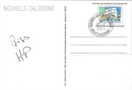 10036 PAP CARTE POSTALE NOUVELLE CALEDONIE - 10/2/2011 AGENCE PHILATELIQUE - Enteros Postales