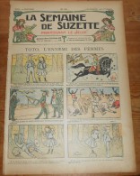 La Semaine De Suzette. N°41. 9 Novembre 1905. Toto, L'ennemi Des Femmes. - 1900 - 1949