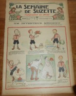 La Semaine De Suzette. N°42. 16 Novembre 1905. Un Inventeur Méconnu. - 1900 - 1949