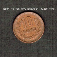 JAPAN    10  YEN  1979  (Hirohito 54---Showa Period)  (Y # 73a) - Japón