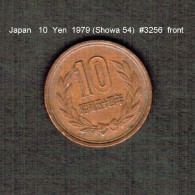 JAPAN    10  YEN  1979  (Hirohito 54---Showa Period)  (Y # 73a) - Japan