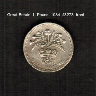 GREAT BRITAIN     1  POUND  1984  (KM # 934) - 1 Pond