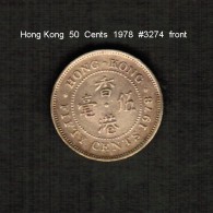 HONG KONG    50  CENTS  1978  (KM # 41) - Hongkong