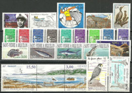 Année Complète 1997.  23 Timbres Neufs **, (Yv.641 à 662)  Inclus PA 76/77 Nungesser & Faucon Pélerin - Annate Complete