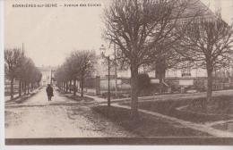 BONNIERES SUR SEINE 78 AVENUE DES ECOLES BELLE CARTE ANIMEE RARE !!! - Bonnieres Sur Seine