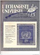 ECHANGISTE UNIVERSEL "LA VIE PHILATELIQUE 48`ANNEE DU 25 AVRIL 1954"REF 15221 - Frans (vanaf 1941)