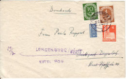 Gottingen, 1952 ( 1314/29) - Covers & Documents