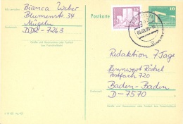 GERMANY. POSTAL STATIONARY WITH ADDITIONAL POSTAGE. 1990 - Other & Unclassified