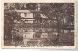 CPA 91 Mennecy Hôtel-Restaurant De La Patte D'Oie - Mennecy