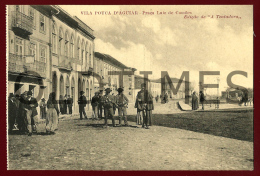 VILA POUCA DE AGUIAR - PRACA LUIS DE CAMOES - 1910 PC - Vila Real