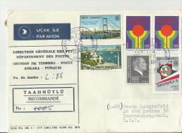 =TURKEI R-CV 1975 - Lettres & Documents