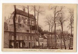 Ref 191 - PONT-de-L'ARCHE - L'église La Tour Et Les Quais - Pont-de-l'Arche