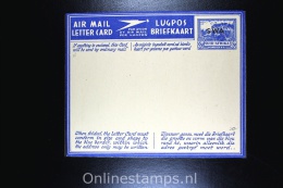 South Africa Surcharged SWA  Airmail Letter Card/ Lugpos Briefkaart Not Used - Afrique Du Sud-Ouest (1923-1990)