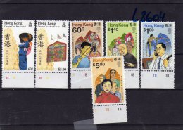 Hong-Kong  - Six Timbres Neufs** - Nuevos