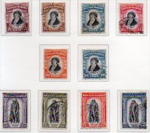 1935 San Marino - Morte Di Delfico N.193 -202  Used Sassone 120 Euro - Oblitérés