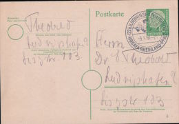 Entier Postal Deutsches Bundespost, Ludwigshafen (3556) - Cartes Postales - Oblitérées