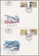 Yugoslavia 1990, FDC Cover "Protected Spices - Fishs" - FDC