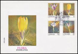 Yugoslavia 1991, FDC Cover "Flora 1991 - Flowers" - FDC