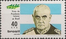 BRAZIL - VISIT OF PRESIDENT LT. GENERAL ALEJANDRO A. LANUSSE OF ARGENTINA 1972  - MNH - Neufs