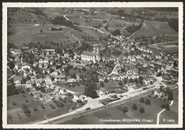 BÜTSCHWIL Toggenburg Flugaufnahme 1950 - Bütschwil-Ganterschwil