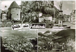 Autriche Vorarlberg  Gruss Aus  Feldkirch  Multi Vues  BE - Feldkirch