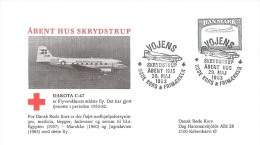 DENMARK   #RED CROSS COVER FROM YEAR 1983 - Cartas & Documentos
