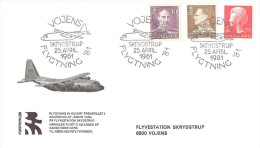 DENMARK   #  RED CROSS COVER FROM YEAR 1981 - Storia Postale