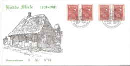 DENMARK   #   COVER FROM YEAR 1981 - Lettres & Documents