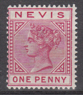 Nevis   Scott No. 23   Unused  Heavy Hinged --discounted    Year  1882 - St.Christopher-Nevis & Anguilla (...-1980)