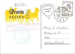 DENMARK #  POSTCARD  FROM YEAR 1973 - Postal Stationery