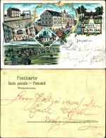 881)cartolina Di Jahnsdorf -grus Aus Dem Restaurant Grune Aue - Viaggiata - Jonsdorf