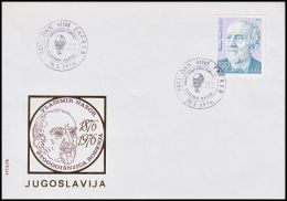 Yugoslavia 1976, FDC Cover "Vladimir Nazor" - FDC