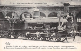 ¤¤  -  C - 34  -  Les Locomotives Françaises  -  Machine N° 560  à Vapeur Du Réseau Etat  -  ¤¤ - Eisenbahnen